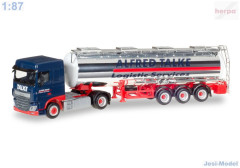 Daf XF SC s návěsem "Talke" "307291"  (1:87)