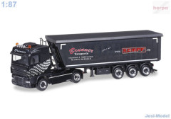 DAF 105 XF SC s návěsem "Brunner""304825"  (1:87)
