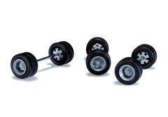 Disky kol s pneumatikami pro návěsy "054478"  (1:87)