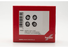 Chromované disky s pneumatikami "FULDA" "054324"  (1:87)