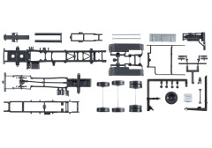 Podvozek pro MAN TGX LKW euro 6 /2 kusy"084260"  (1:87)