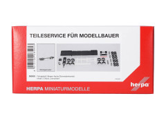 Podvozek pro vlek 4 nápravový/1kus"085953"  (1:87)