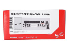 Podvozek pro vlek 5ti nápravový/2kusy "085960"  (1:87)