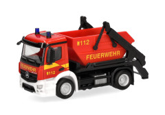 MB Actros S nakladač  AK12 "Hasiči " "098250"  (1:87)