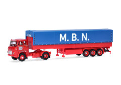 Scania LB 76 s návěsem "M.B.N." "87MBS026192"  (1:87)