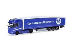 DAF XG+ s návěsem Ecoflex "THW Katastrophenschutz" "317764"  (1:87)