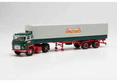 Scania LB 76 s návěsem  "Bilspedition" "87MBS026017"  (1:87)