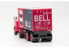 Scania LB 76 s návěsem "van der Linden/Bell" "87MBS026123"  (1:87)