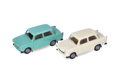 Minikit 2x Trabant 601 Limousine  "013901"  (1:87)