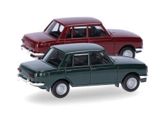 Minikit 2x Wartburg 353 '66 "013918-002"  (1:87)
