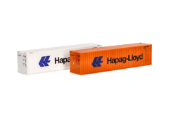 Set dvou kontejnerů 40ft. "Hapag-Lloyd" "076449-006"  (1:87)