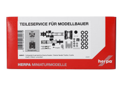 Scania Hauber tahač/3-osy /2 kusy "080972"  (1:87)