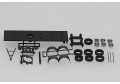 Podvozek pro vlek 3-osy / 2 kusy  "081276"  (1:87)