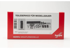 Podvozek pro vlek 3-osy / 2 kusy  "081276"  (1:87)