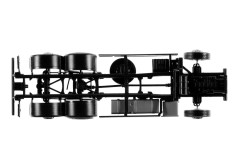 Podvozek pro MAN TGX/TGS 3-osy LKW  /2 kusy "084376"  (1:87)