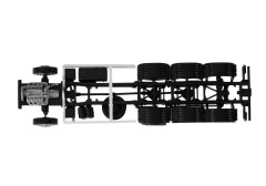 Scania/podvozek LKW 4 osy /2 kusy "084710"  (1:87)