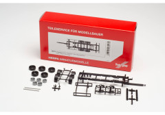 Vlek-tandem 2 osy/7,82m s rámem /2 kusy"085274" (1:87)