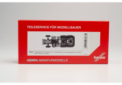 Podvozek 3nápravový pro MB /2 kusy "085335"  (1:87)