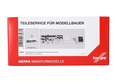 Podvozek pro MB 3 osý nakladač AK16 /2kusy "085861"  (1:87)