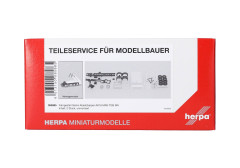 Podvozek pro MAN TGS NN nakladač AK16 /2 kusy "085885"(1:87)