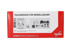 Stavebnice tahače MB Actros LH "086073" / 2 kusy (1:160)