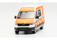 MAN eTGE Bus "Corona Impfmobil" "096263"  (1:87)