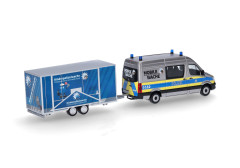 MB Sprinter '13 s vlekem "Polizei Bayern" "097536"  (1:87)
