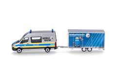 MB Sprinter '13 s vlekem "Polizei Bayern" "097536"  (1:87)