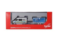 MB Sprinter '13 s vlekem "Polizei Bayern" "097536"  (1:87)