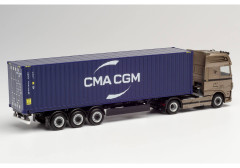 DAF XF SSC s návěsem „Hölzel / CMA/CGM“   "312042"  (1:87)