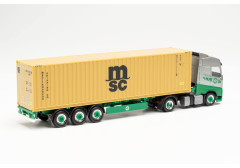 Volvo FH GL LNG s návěsem "EKB / MSC" "313193"  (1:87)