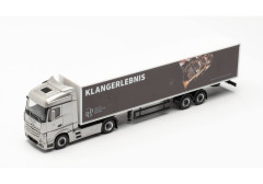 MB Actros StreamSpace s návěsem "Polizeiorchester Bayern" "314398"  (1:87)