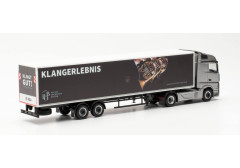 MB Actros StreamSpace s návěsem "Polizeiorchester Bayern" "314398"  (1:87)