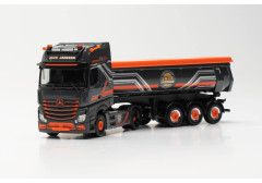 MB Actros `18 Gigaspace s návěsem "Jack Janssen" "314565"  (1:87)