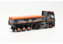 MB Actros `18 Gigaspace s návěsem "Jack Janssen" "314565"  (1:87)