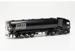 MAN TGX GM se silocisternou "Kisker" "317252"  (1:87)