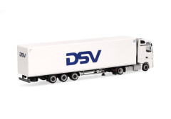 MB Actros Bigspaces chlaďákem "DSV" "318198"  (1:87)