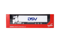 MB Actros Bigspaces chlaďákem "DSV" "318198"  (1:87)