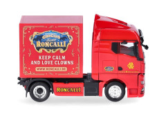 MAN TGX GX tahač se skříní "Roncalli" "318778"  (1:87)