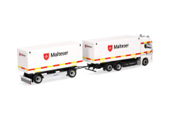 MAN TGX GX  s vlekem "MALTESER" "318945"  (1:87)