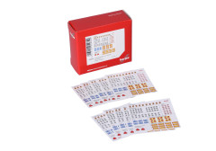 Samolepky s různými výstražnými značkami (10 kusů) "054829" (1:87)