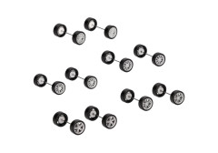 Sada sportovních kol "AUDI" "054911" (1:87)