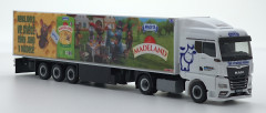 MAN s chlaďákem "Milktrans/MADETA I" "CZJ-502501"  (1:87) pohled šikmo zprava
