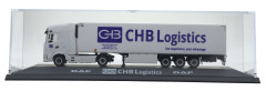 DAF s chlaďákem "CHB Logistic" "CZJ-502505" (1:87) pohled ve vitríně