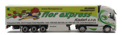 Volvo FH GL XL s chlaďákem "Florexpress" "CZJ-502503"  (1:87) pohled  z boku zprava