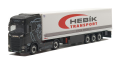Scania CS-HD s chlaďákem "Hebík Transport " "502509"  (1:87) (1)