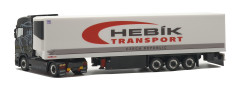 Scania CS-HD s chlaďákem "Hebík Transport " "502509"  (1:87) pohleld  detail hasící přístroj na návěsu