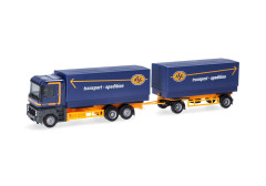 Renault AE s vlekem "ASG" "320160" (1:87)
