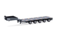 Pětinápravový nízkopodlažní návěs Goldhofer "076388-012" (1:87)