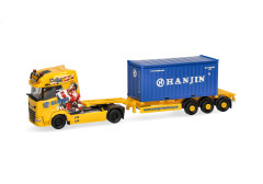 DAF XG+ s kontejnerovým návěsem 20stop "320672" (1:87)